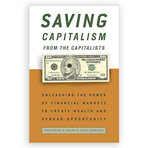 Book Cover of Saving Capitalism from the Capitalists